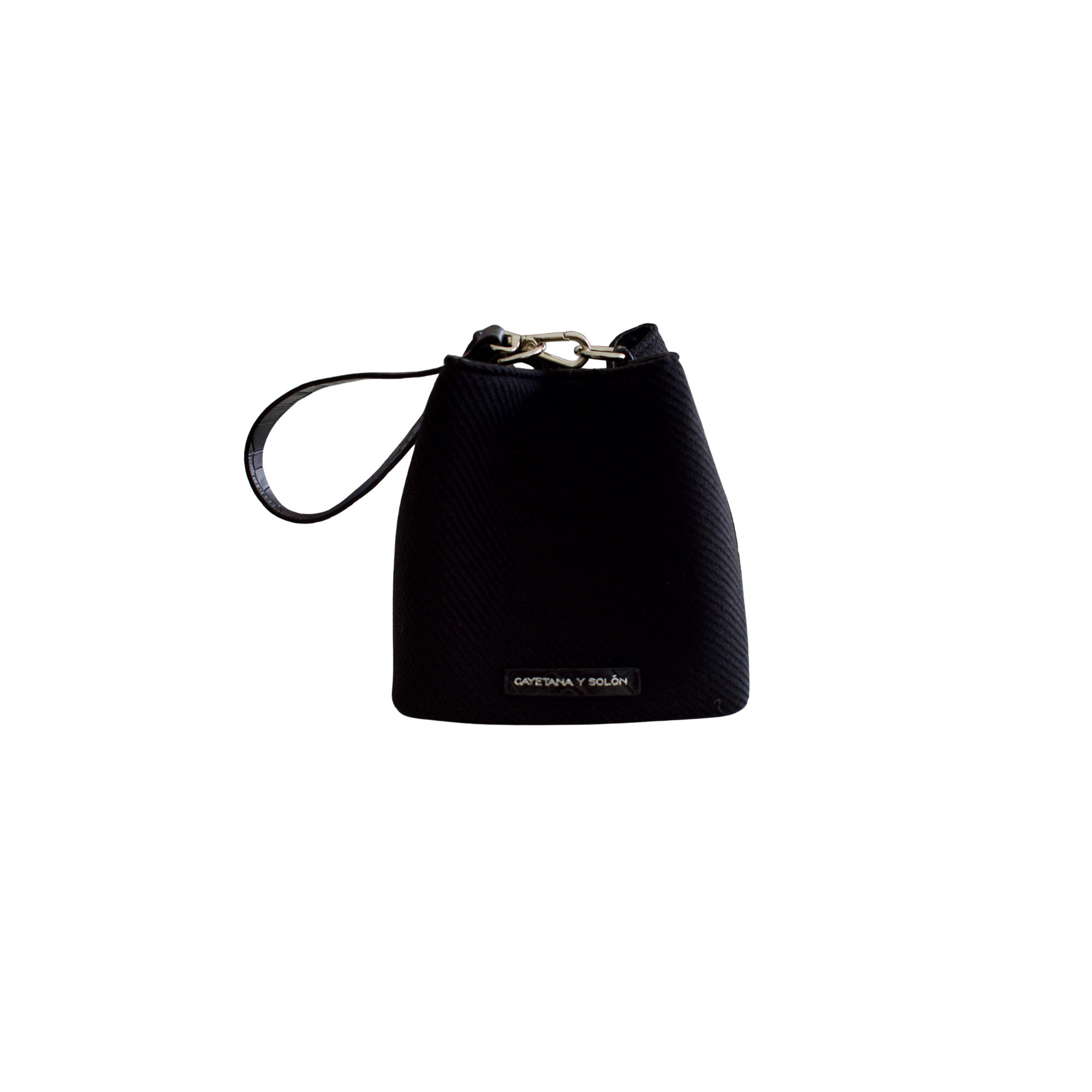Cayetana y Solon Mini Bucket Bag Black
