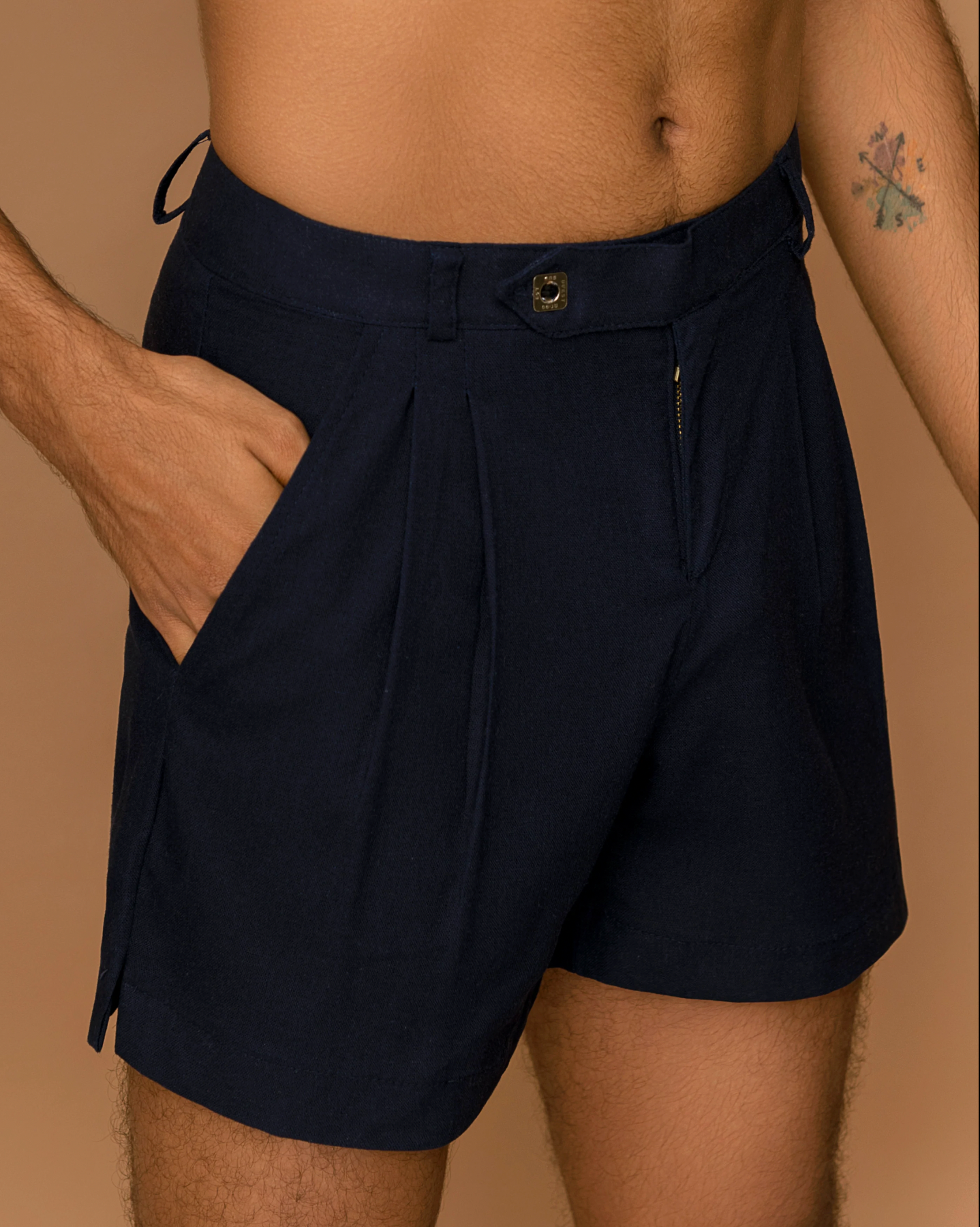 Raphaelo Khalo Shorts Navy