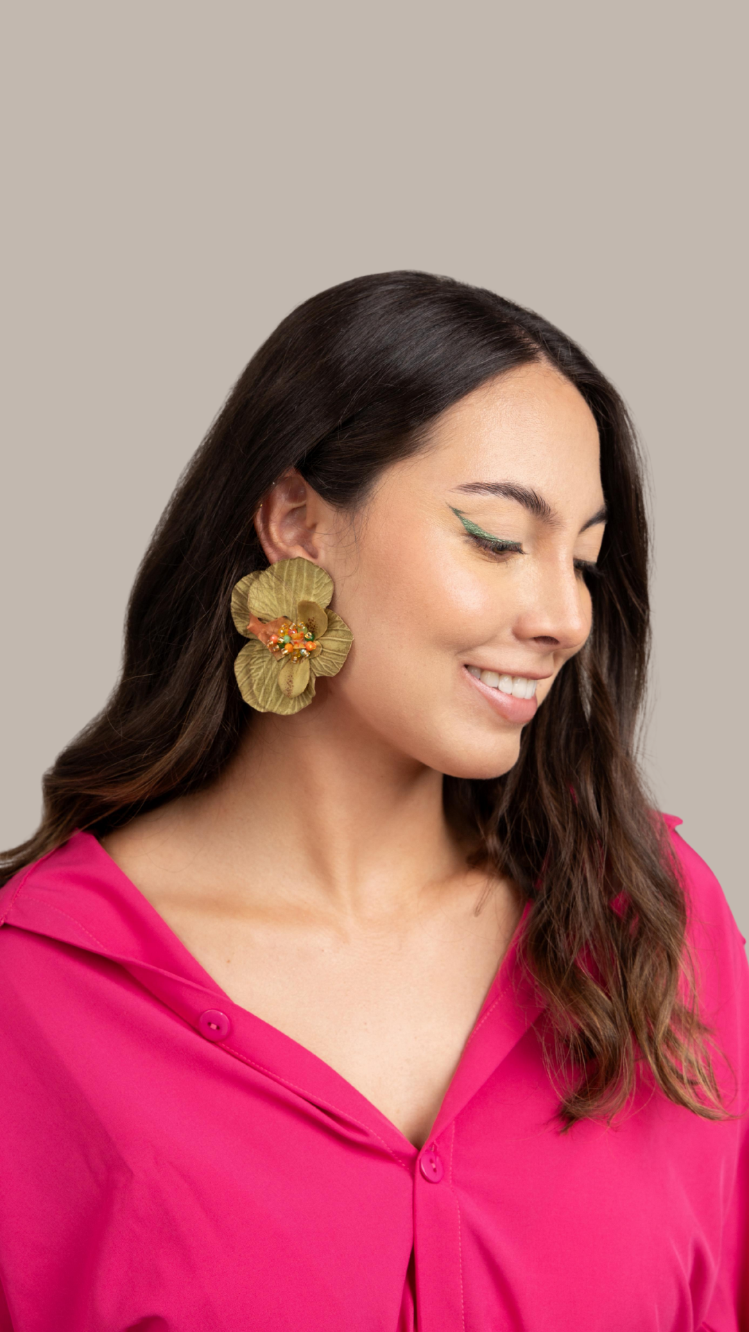 Loreta Orchid Natura Earrings