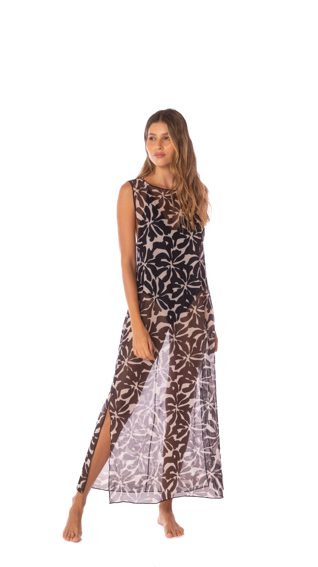 Macadamia Mesh Dress