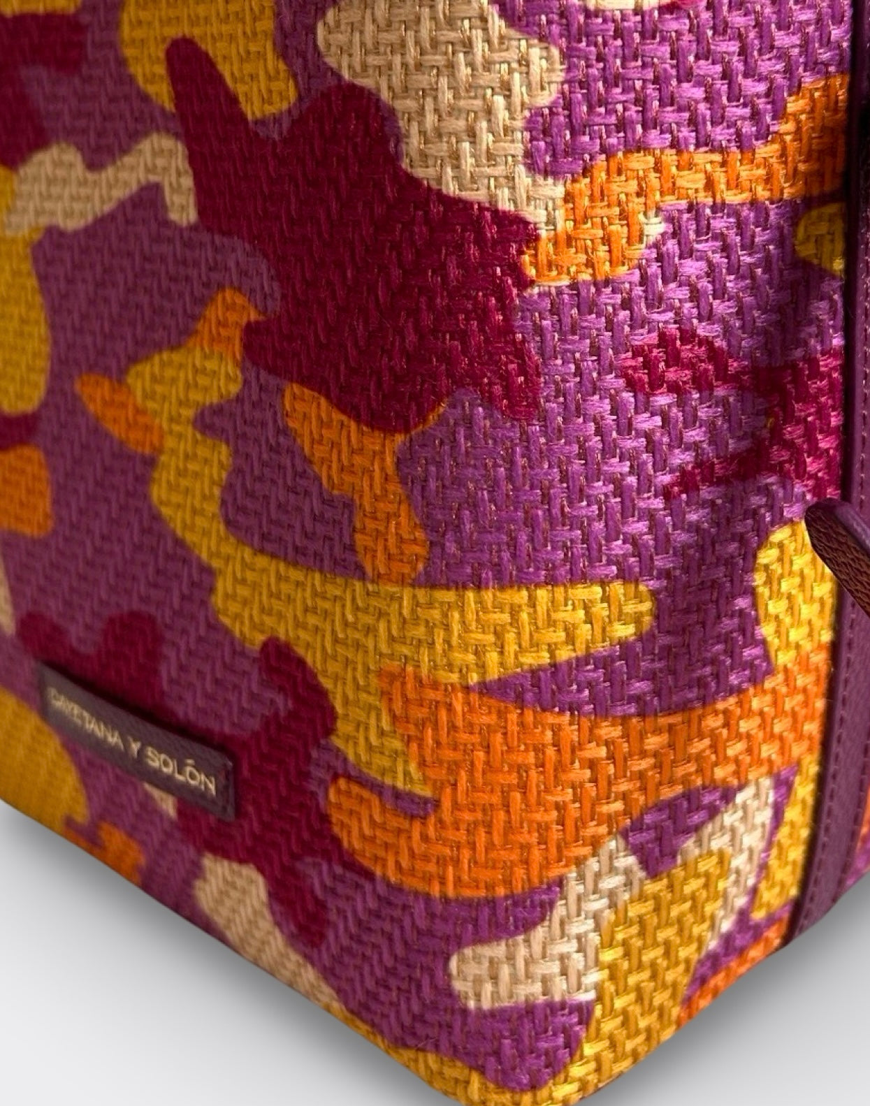 Cayetana y Solon Mini Bucket Bag Camouflage